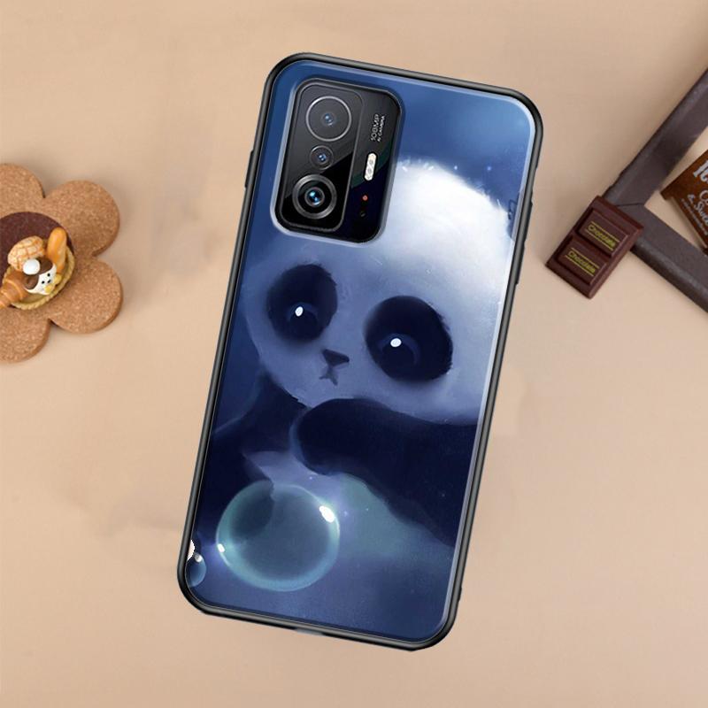 Panda Cute Case For Xiaomi POCO X7 X6 Pro X3 X5 M6 F3 F5 F6 Pro 11T 12T 13T 14T Pro 13 14 Ultra Cover