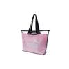 Puma Transparente Abnehmbare Große Kapazität Klassische Logo-Tragetasche Einkaufstasche Umhängetasche Handtasche Damen Tragetaschen Kirschblüten-Rosa 076116-03