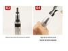 Impact Screwdriver Bit & Screw Extractor Kit: Rusty/Broken Head Remover, Cross Tapping, Hammer-Ready