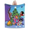 Teens Titans Go  Blanket  Super Soft Fluffy Plush Throw Blanket For Child Bedroom Flannel Bedspread Bed Cover
