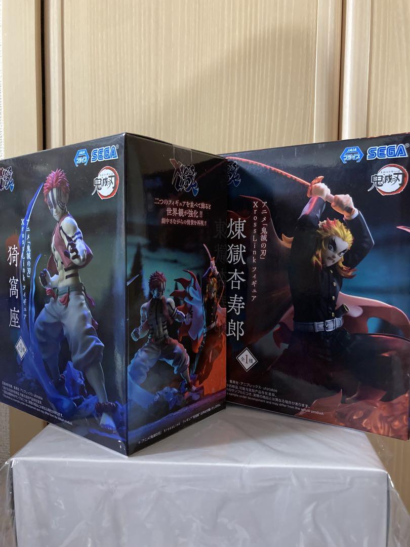 

[USED] Demon Slayer: Kimetsu no Yaiba XrossLink Rengoku Kyojuro Akaza Set