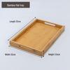 Rectangular Bamboo Serving Tray