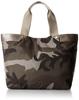 Tape Handle Camouflage Pattern Plain Tote Bag A4 Size for Commuting To Work or School Web Exclusive 1613111084 [Cuko]