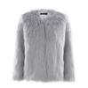 New fur coat, Europe and the United States new fashion solid color fur coat directly from the manufacturer