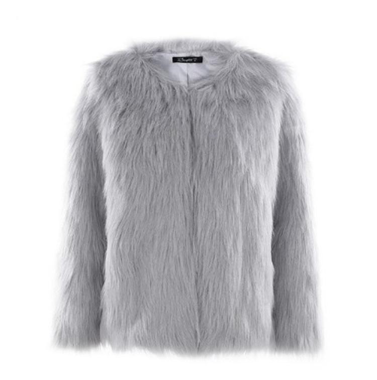 New fur coat, Europe and the United States new fashion solid color fur coat directly from the manufacturer