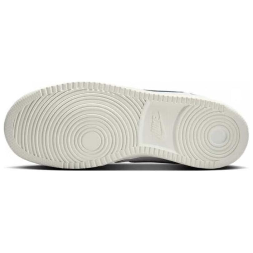 Nike Court Vision Comfortable Versatile Low-Top Slip-Resistant Durable Mid-Top Skate Shoes Women Sneakers White Blue CD5436-109