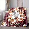 Custom 1pc Volleyball Friendship Adventure Blanket, Soft And Comfortable Blanket, Casual Warm, Camping Travel Blanket, Birthday Gift Q91289