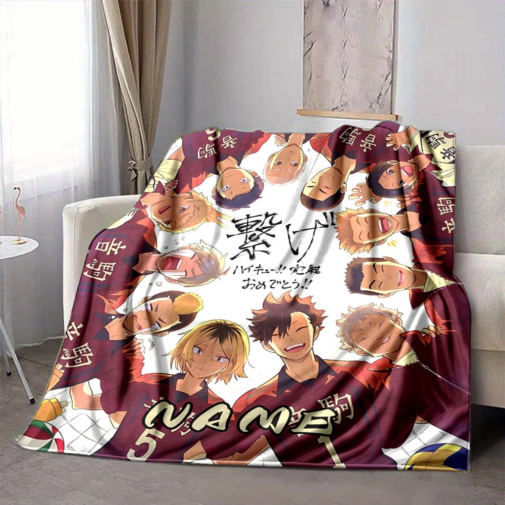 Custom 1pc Volleyball Friendship Adventure Blanket, Soft And Comfortable Blanket, Casual Warm, Camping Travel Blanket, Birthday Gift Q91289