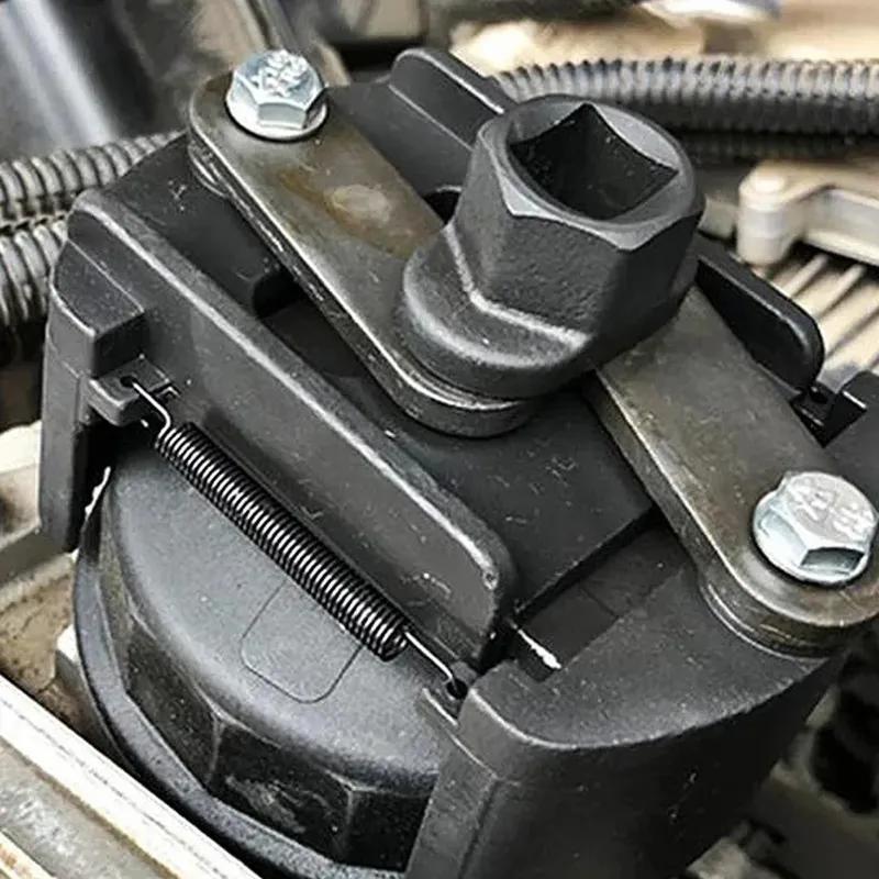 New Adjustable Two-Jaws Oil Filter Wrench 60-80mm Steel Fuel Cast Two-Claw Filter Wrenches Remover Disassembly Tools