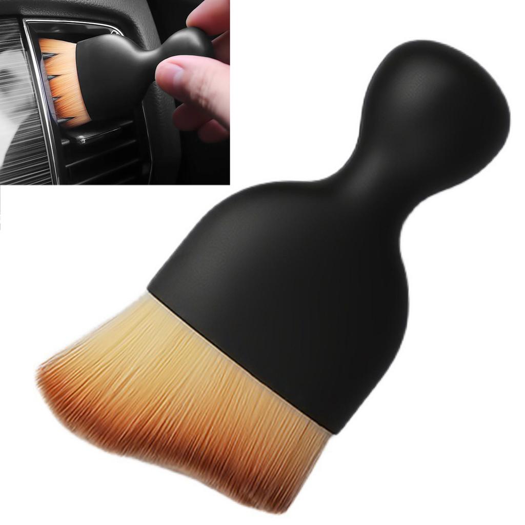 1-3 Pcs Car Interior Cleaning Soft Brush Dashboard Air Outlet Gap Dust Removal Detailing Brush Clean Tools Auto