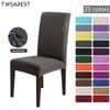 Dining Chair Cover Anti-dirty Removable Elastic Seat Covers Kitchen Chairs Protector for Wedding Hotel Banquet Housse De Chaise