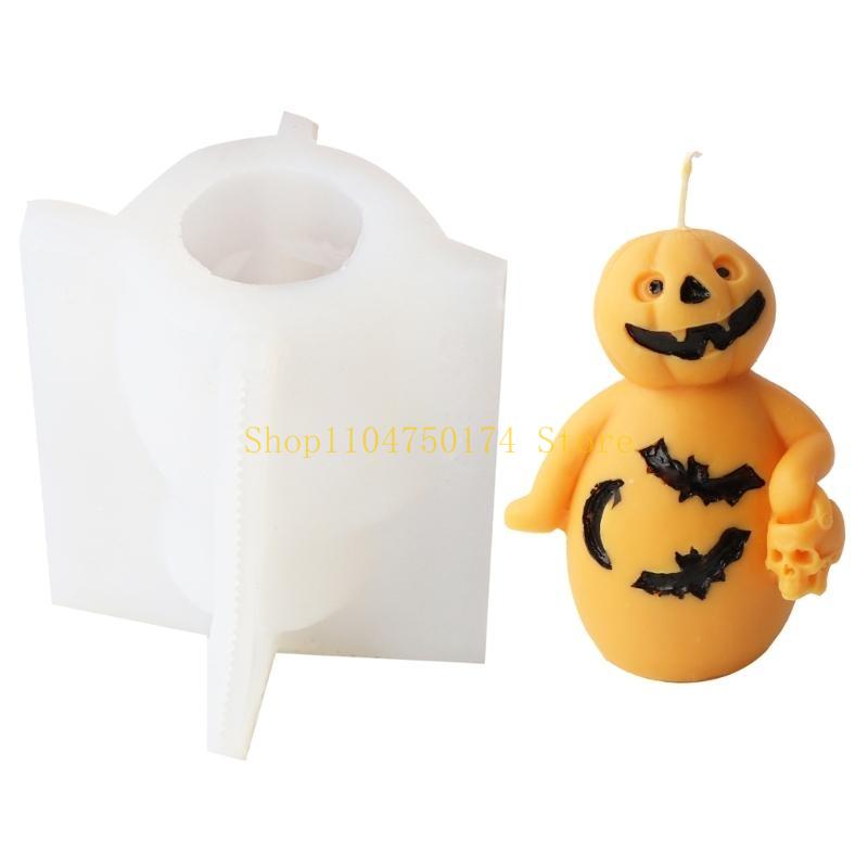 Halloween Pumpkin Molds for Candle Soap Chocolate Fondant Hollween Decorations, Pumpkin Silicones Molds Top Sale