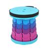 Portable Telescoping Stool Retractable Colored Lightweight Collapsible Chair for Camping Garden Fishing Hiking Travel