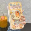 Für iPhone 17 Pro 15 14 16 Pro Max Kawaii Cartoon Stern Baby Magnetische Handyhülle Abdeckung mit schüttelbarem Ständer Für Magsafe Hülle