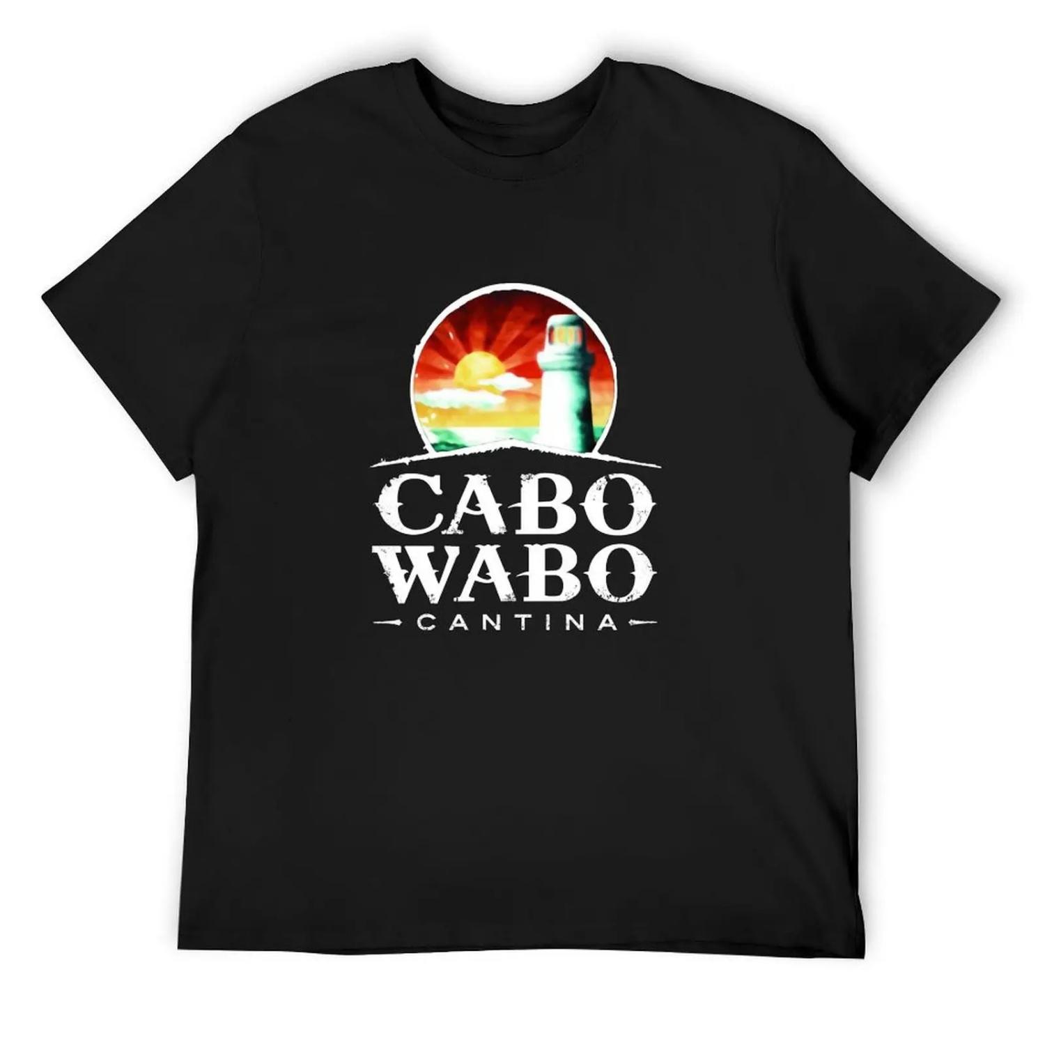 

Cabo Wabo T-Shirt Aesthetic clothing customs design your own anime stuff plus sizes men clothing S чёрный