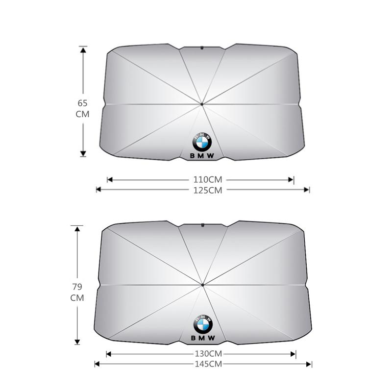Car Sunshade Umbrella Car Front Window Sunshade Cover For BMW E90 E60 E46 E93 F20 F21 F30 F31 F32 F33 F34 F15 F10 F01 F11