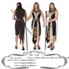 Egyptian Queen Cleopatra Costume Women Halloween Party Cosplay Greek Goddess Stage Performance Outfit