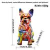 Large French Bulldog Resin Figurine Home Decor Living Room Entryway Desk Ornament Creative Sculpture
