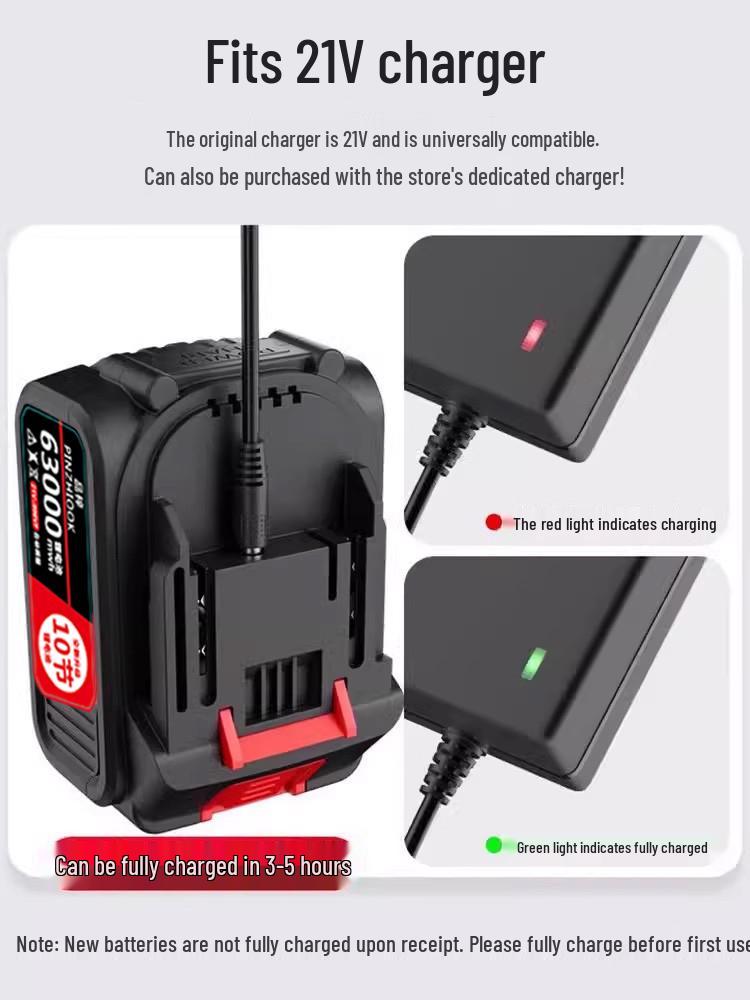 21V Lithium Battery for Makita Angle Grinder, Electric Saw, and Universal Wrench