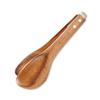 Kevnhaun Wooden Natural for and Outdoor Tongs, Wood, Portioning, Salad, Pasta, Bread, Serving, KDS.4327