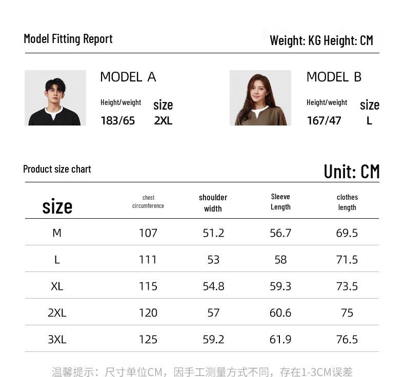 Baleno Men's Waffle Knit Faux Two-Piece Long Sleeve T-Shirt