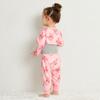 MIKIHOUSE HOT BISCUITS Pajamas for Boys and Girls, Pink, 100cm, Product Number: 70-7331-142