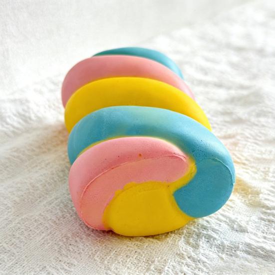 Marshmallow Shape Squeeze Toy Soft PU Fidget for Stress Relief Slow Rising Office Decompression Emotional Release Toy for Office Home