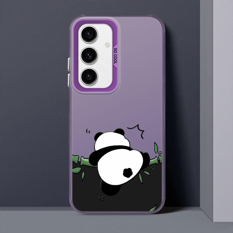 Case for Samsung Galaxy A54 A52 A72 A51 A56 A55 A35 A73 A71 A26 A36 A53 Soft Cover Cute Cartoon Panda