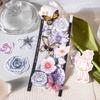 45 st Retro Handmålade Blomsterfigur Bladklistermärken Konstnärlig Akvarellstil Dagbok DIY Dekorationsmaterial