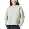 (WMNS) New Balance Embroidered Logo Knit Round Neck Long Sleeves Light Green T-Shirt Women's AWT21307-PGE