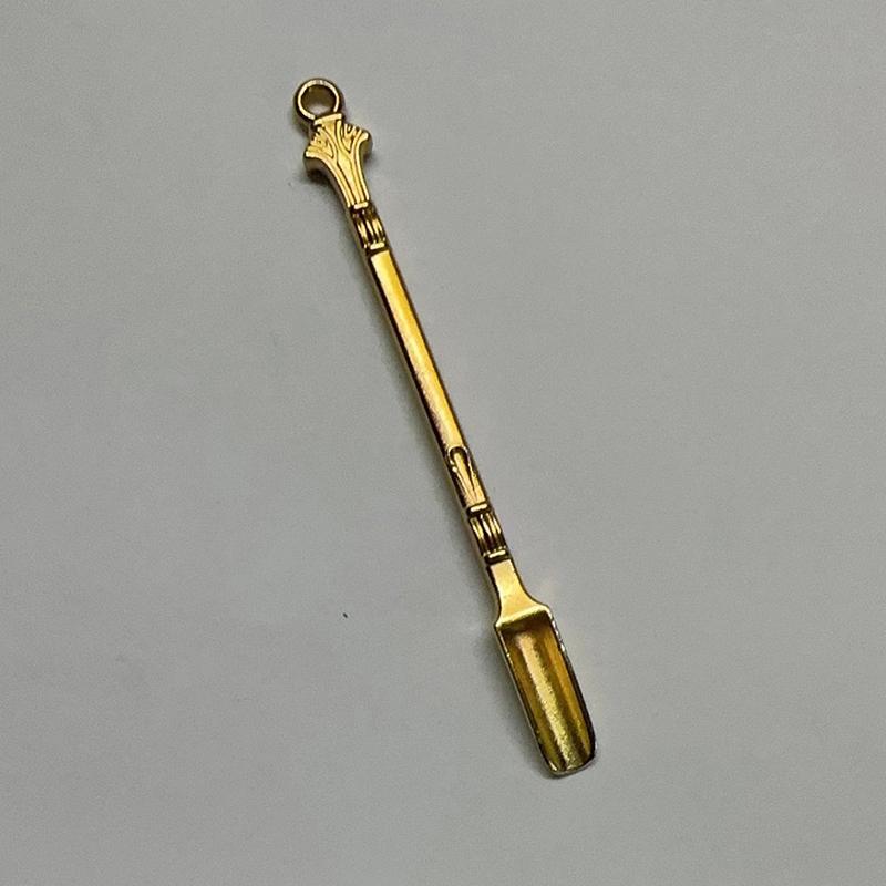 1Pc Metal Mini Shovel Spoon Medicine Spoon Micro Debugging Shovel Dessert Salt Teaspoon Mini Powder Spoon Kitchen Accessories