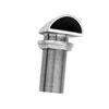 Thru-hull Valves Rsv 316 Stainless Steel Marine Spare Parts Boat Drain Outlet Durable Straight Boats Ships Thru-hull Connection