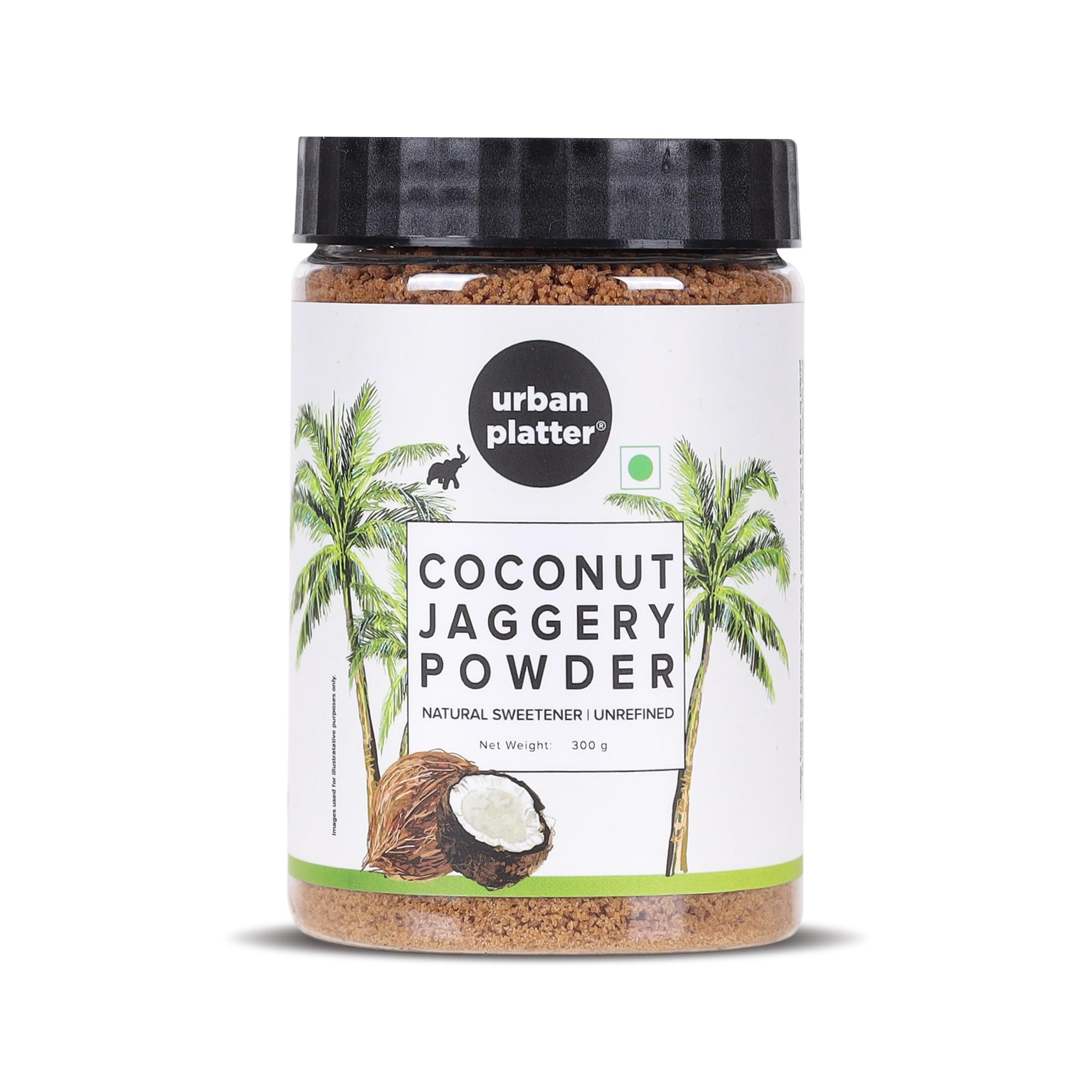 Urban Platter Coconut Sugar, 300g (Natural Sweetener, Low Glycemic Index, Refined Sugar Alternative)