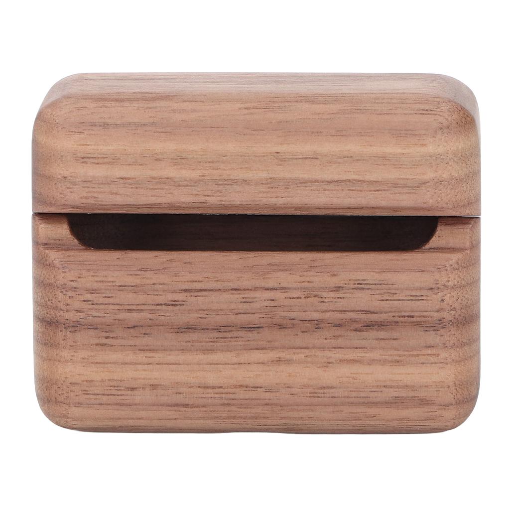 Fa Bluetooth Fülhallgató Tok Elegáns Megjelenés Kézzel Polírozott Bluetooth Fülhallgató Védőtok