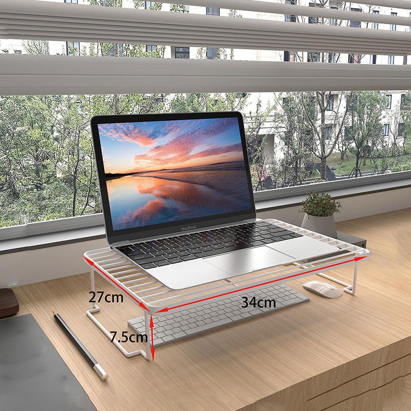 Laptop Cooling Stand & Desktop Riser Tray