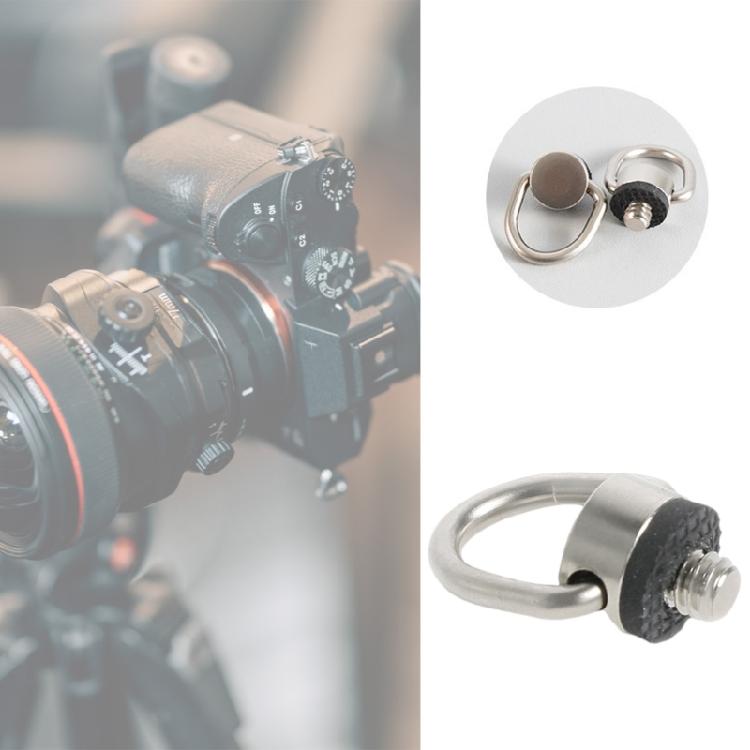 1/4" 20 D Rings Screws Adapter Fix Screw for Camera Tripods Mounts and Quick Release Plate Compatibility
