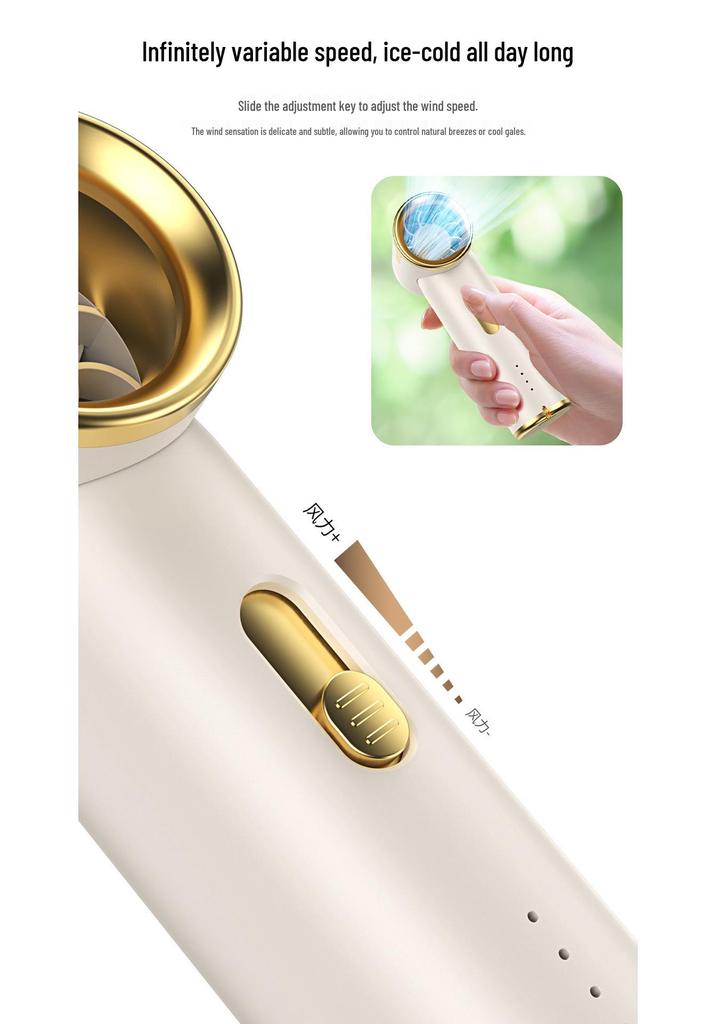 High-Speed T05 USB Rechargeable Pocket Turbine Fan