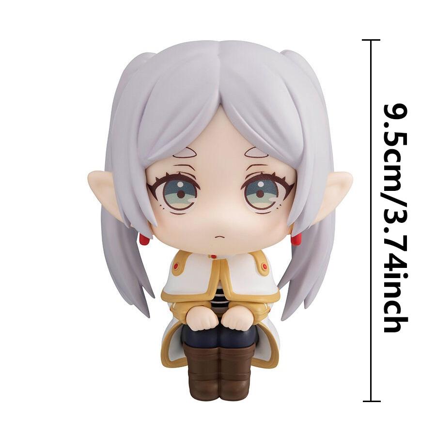 1 szt. Frieren: Frieren, po zakończeniu podróży, Figurka Anime Spójrz w górę Frieren Figurka Akcji Urocza i Urokliwa Figurka Fern/Stark Model Kolekcjonerski z PVC Zabawka
