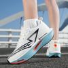 Running Shoes Carbon Board Marathon Men Sports Air Cushion Breathable Lightweight Women'S Comfortable Athletic Nonskid Sneakers