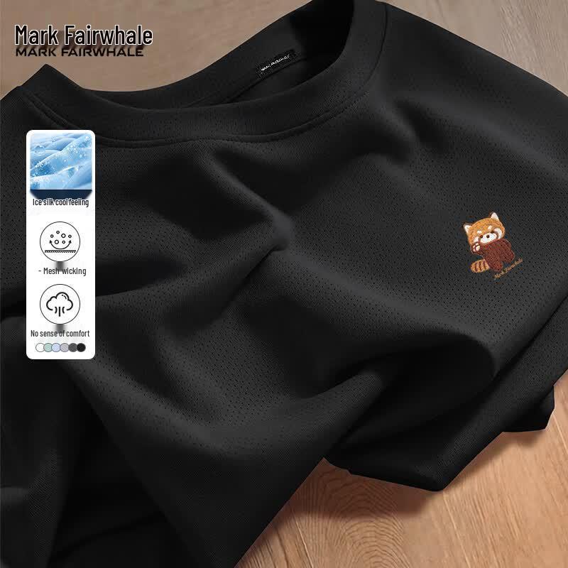 Mark Fairwhale Men s Ice Silk Quick-Dry Mesh T-Shirt 2XL