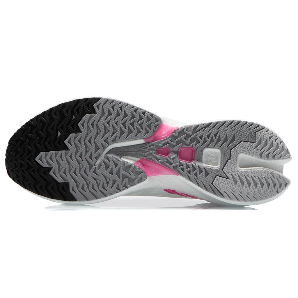 New LiNing Feidian Discovery Cushioning Wear Resistant Low Top Running Shoes Women's White ARMR006-1