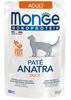 Monge Cat Adult Monoprotein Pasztet Kaczka 85G