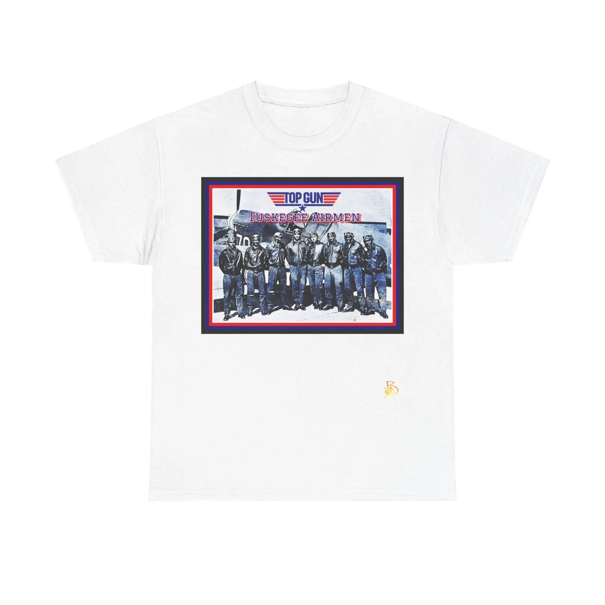 Tuskegee Airmen Heavy Cotton T Shirt S