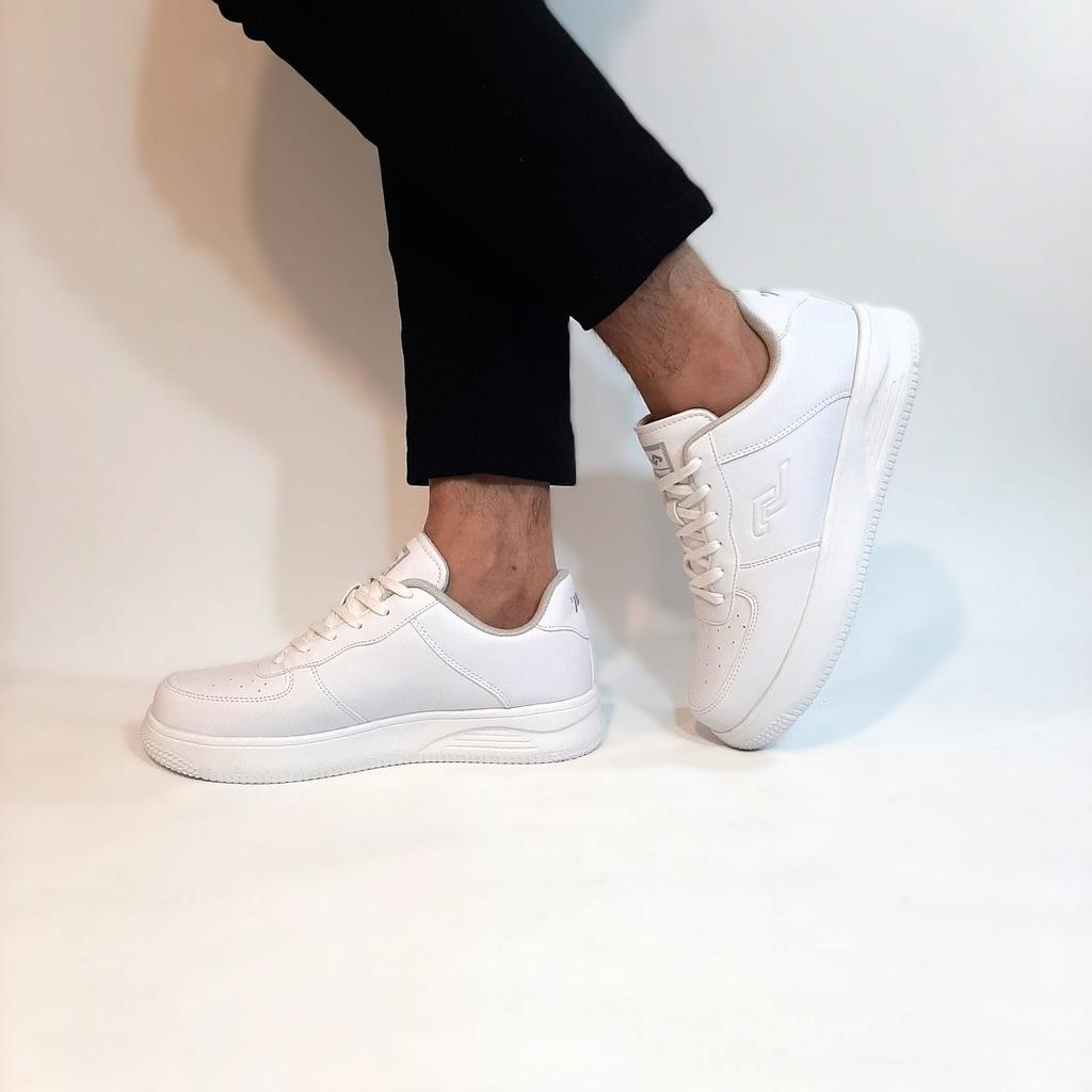 Jump 21516-22233 White Memory System Lightweight Comfortable Sports Shoes