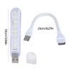 USB LED Lighting with 8 Bright LEDs and Flexible Extension for Multiple Purpose Use In Camping Fishing Dorms Bedrooms