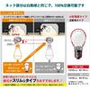 Dimmable Mini Krypton Type LED Bulb, E17 Base, Equivalent To 60W Incandescent Bulb, Warm White (5.0W) [Slim Neck], Wide Beam Angle, Suitable for