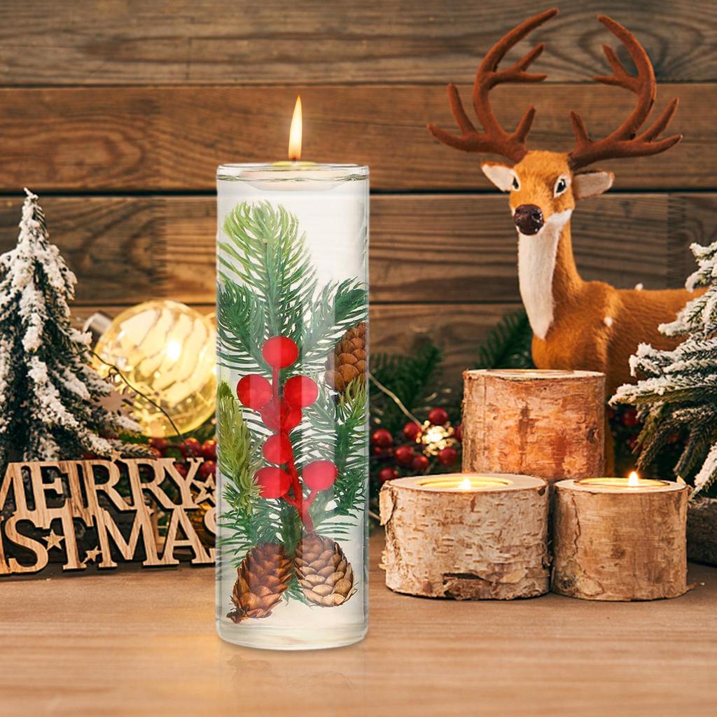 Christmas Vase Filler Plants Red Berry Set Winter Vase Filler Christmas Decorations For Holiday Home Decor Wedding Party