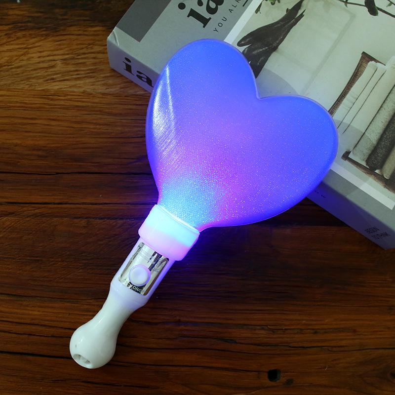 LED Concert Glow Stick: Heart, Star, Five-Pointed Shapes for Flashing Light Shows