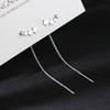 Star Tassel Earline Women's Simple Fashion Temperament Niche Long Tassel Earrings Women