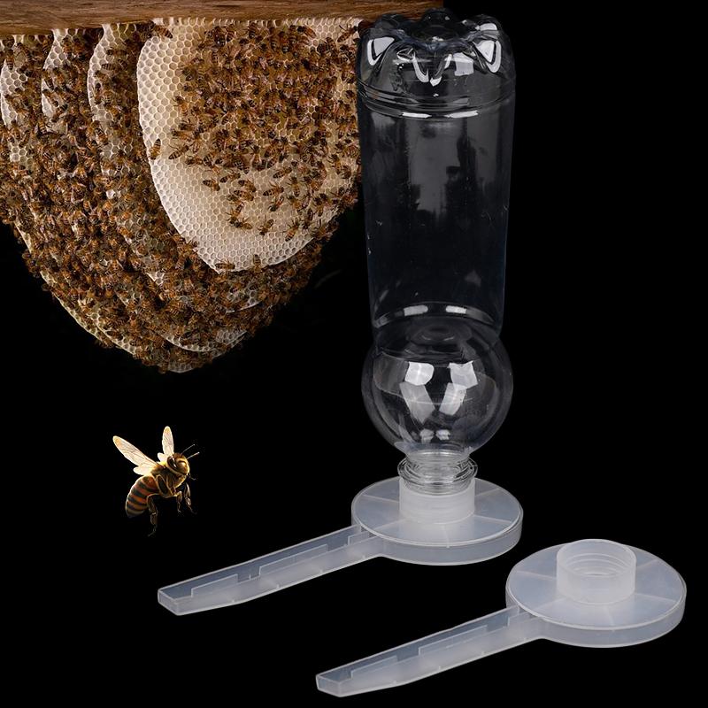 10pcs Bee Feeder Drink Water Feeding Tool for Beekeeping Apiculture Plastic Beehive Waterer Beekeeper Equipment Bee Sink